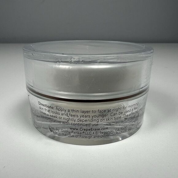 Crepe Erase Overnight Facial Plumping Treatment W/Trufirm 0.5oz New & Sealed - Picture 2 of 2